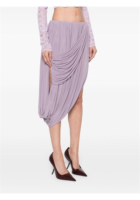 Gonna midi drappeggiata in lilla Christopher Esber - donna CHRISTOPHER ESBER | 25014612MV